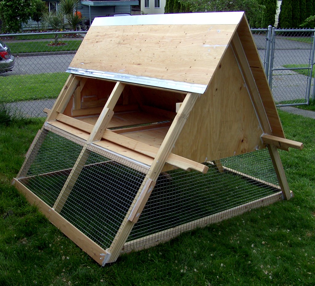 A-Frame Chicken Tractor | Seattle Chicken Ranching